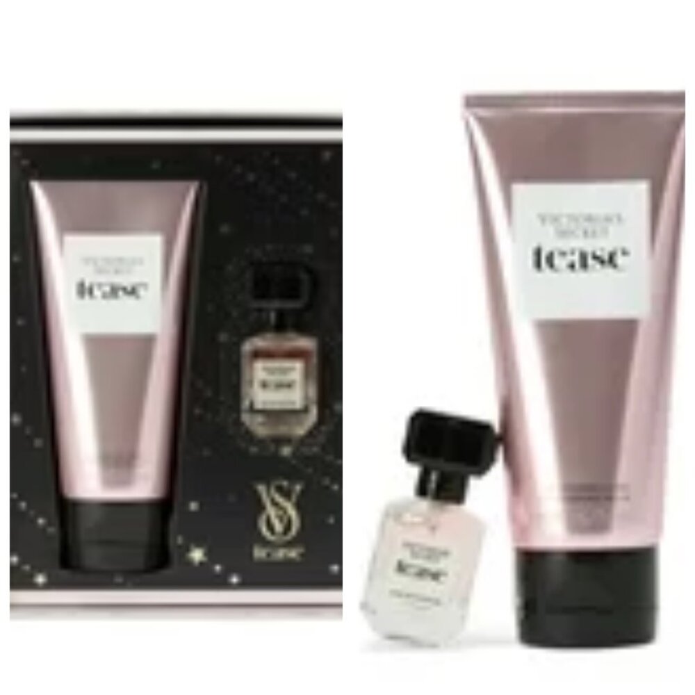 Victoria's Secret Tease Mini Fragrance Duo Gift Set Black Vanilla
